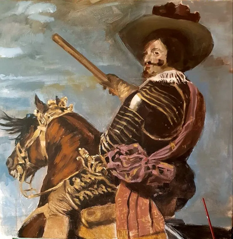 CONDE+DUQUE+DE+OLIVARES+DESPUES+DE+VELAZQUEZ-2020+80x80+cm-+ACRÍLICO+SOBRE+TELA-1920w
