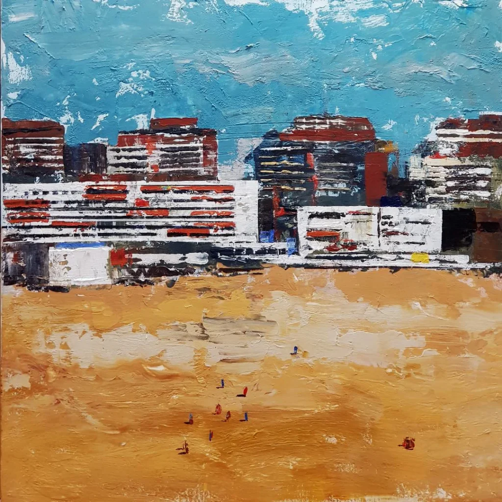 EL SARDINERO PLAYA 2023 60x60 cm