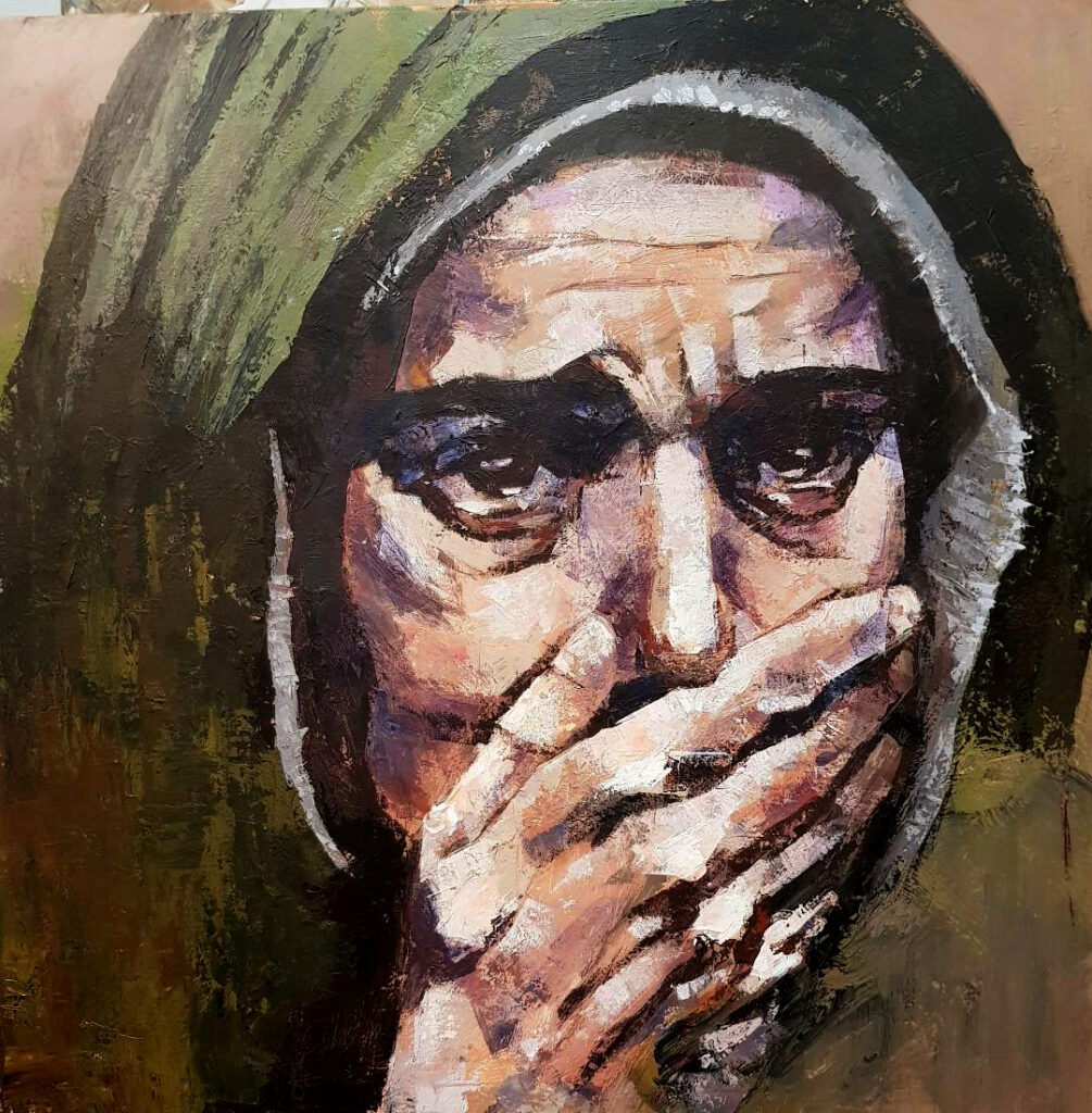 MARIA 2022 EXPO PALACIO ARZOBISPAL TOLEDO 100x100cm